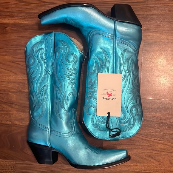 Idyllwind metallic teal western boots - Picture 1 of 10
